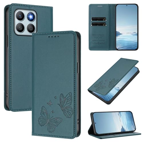 �X�}�z�P�[�X �Ή��@�� for Honor X8B 4G �yRFID�u���b�N�z�y�J�[�h�z���_�[�t�����z �}�O�l�b�g�J�� �X�^���h�@�\�t���zBlack
