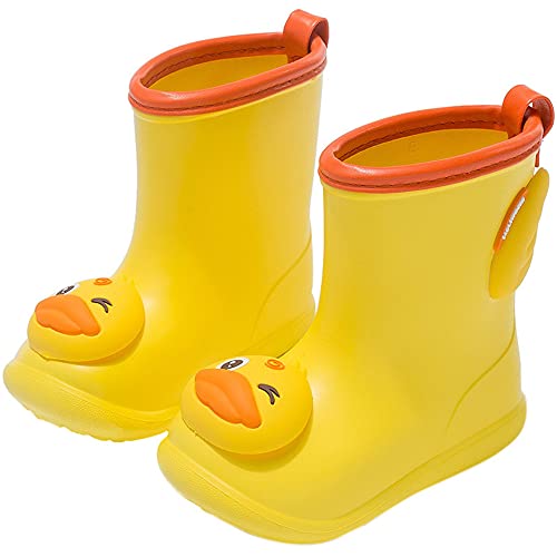 Rainboots for Baby Boots Waterproof Rain Boots for Children PVC Rubber Colorful Cute Cartoon Kids Shoes Breathable Water Shoes