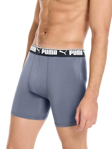 Image of PUMA Men's 4 Pack Active Stretch Boxer Briefs