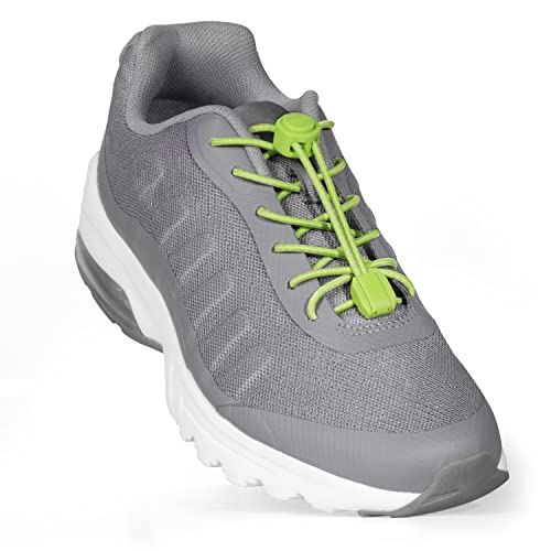 Image of HOMAR Elastic No Tie Shoe Laces Stretch Tieless Shoe Laces for Sneakers No Tie Shoelaces Elastic Laces for Adults and Kids