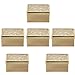 Produktbild PSHHLBR Türgriff Türdrücker,Türgriff Für Zimmertüren,Möbel Schublade Zieht Schrank,Moderne Türgriff for Badezimmer,Interne Türgriff,Küche Türgriffe (Color : Gold, Size : 4.1cm*6)