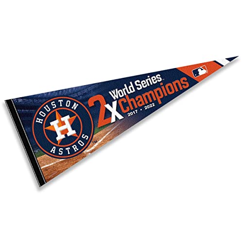 Drapeau Houston Astros 2 Time Champions pour décoration salon sport