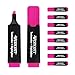 Produktbild Westcott Textmarker 10 Stück pink | 10er Pack Highlighter Marker in leuchtendem Rosa | 2-5 mm Strichstärke | Premium Tinte aus Deutschland | E-743617 00