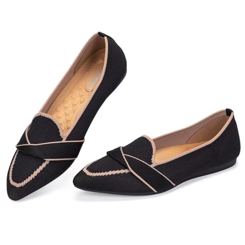 Black and Tan Loafers