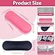 ACWOO Insulin Kühltasche, Insulin Pen kühltasche mit 2 Kühlakku, TSA Diabetiker Tasche für Insulin Pen, Diabetikerzubehör, Epipen, Spritzen, Insulin, Reisen Diabetikertasche, Rosa