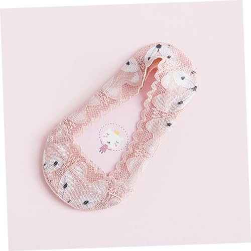 6pairs Girls Ankle Socks Lace Socks for Boys and Girls Ultra Low Cut Random Color2