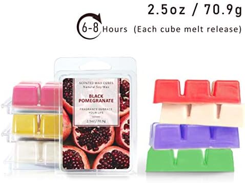 LA BELLEFÉE Wax Melts, Wax Cubes, Scented Wax Melts for Warmer, Scented Wax Melts Wax Cubes for Relaxing Aromatherapy,Spa, Bath, Yoga8x2.5oz