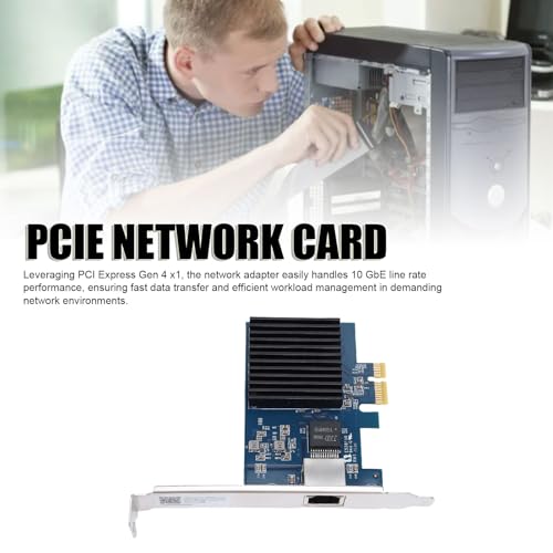 Componentes internos de servidor y tarjeta de red PCIe 10G RTL8127 Gen 4 2
