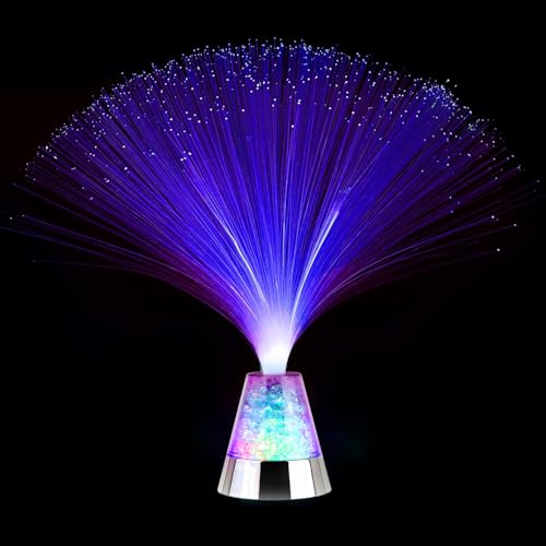 The Glowhouse Lampe en fibres optiques 34 cm