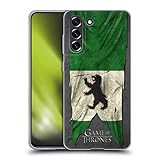 Head Case Designs Officially Licensed HBO Game of Thrones Mormont Sigil Flags Gel Case [Military Grade Protection] Compatible with Samsung Galaxy S21 FE 5G and Compatible with MagSafe