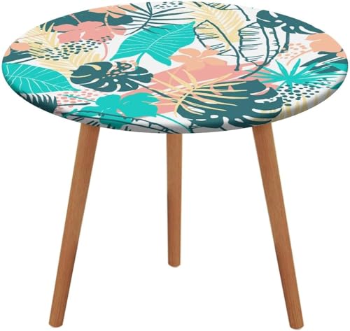 Nappe ronde tournesol élastique pour protéger une table facilement - 2