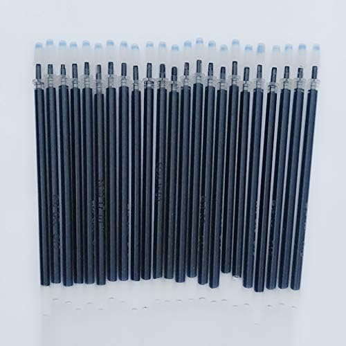 Moma Muji Gel Ink Ballpoint Pen Refills, Black, 0.38mm