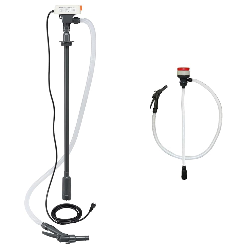 Amazon.co.jp: 工進(KOSHIN) 電動ドラムポンプ FPT-25 & 乾電池式