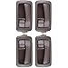 SCITOO Interior Door Handle Compatible with 1992-1996 for Toyota for Camry Brown Interior Driver Left Passenger Right Interior 4pc Replace Handle