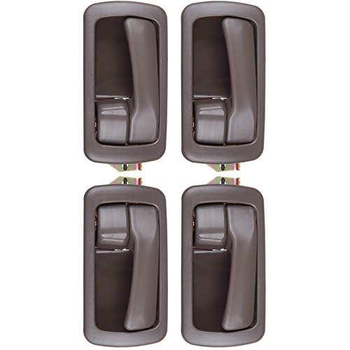 SCITOO Interior Door Handle Compatible with 1992-1996 for Toyota for Camry Brown Interior Driver Left Passenger Right Interior 4pc Replace Handle by SCITOO - Image 3