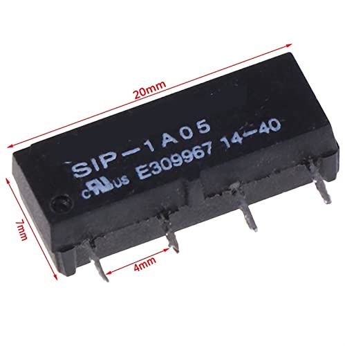 Relé 5V SIP-1A05 para sustituir interruptores defectuosos en placas Pan Chang 6