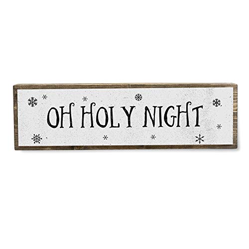 Oh Holy Night Christmas Sign