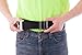 COW&COW Transfer and Gait Belt with Metal Buckle - Transfer Walking and Standing Assist Aid for Caregiver Nurse Therapist 2 inches (Black, 40“)