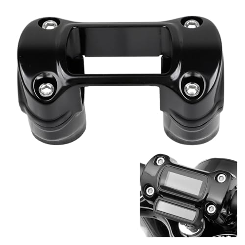 Abrazadera de barra de 1 1/4 pulgadas que reduce la fatiga en Harley Touring
