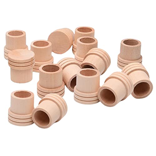 GARVALON 20pcs Moxibustion Sticks Extinguisher Moxibustion Device for Wooden Moxa Fire Extinguisher for Massage Accessories