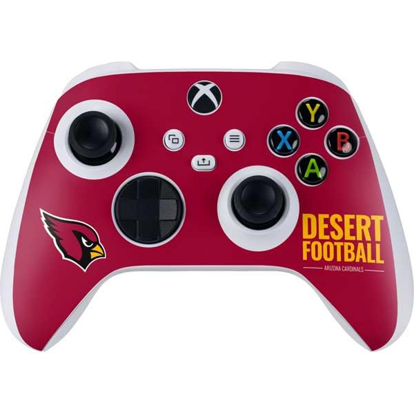 Skinit Decal Gaming Skin Compatible with Xbox Series S Controller - Officially Licensed NFL Arizona Cardinals Team Motto Design
