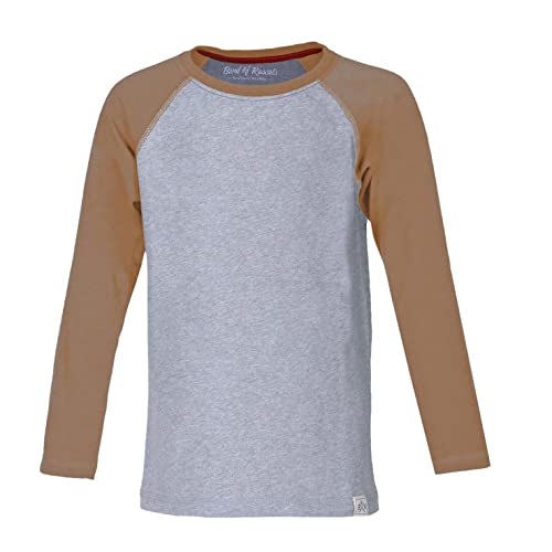 Band of Rascals Kinder Langarmshirt Raglan aus Bio-Baumwolle, Caramel, Gr: 158 Cover