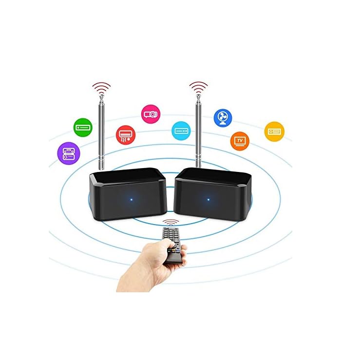 Buy Wireless IR Repeater Extender, PAKITE Universal Remote Control