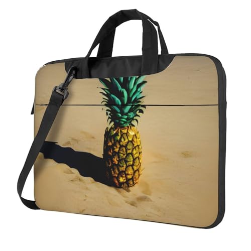 Sac ordinateur portable motif ananas idéal pour le bureau et les cafés
