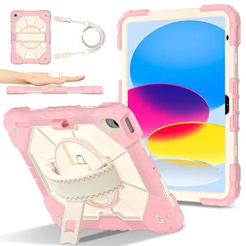 iPad A19 12th/A16 11th�i2026/2025�j�P�[�X�A��]�X�^���h�A�L�b�N�X�^���h�A�n���h�X�g���b�v�A�V�����_�[�X�g���b�v�t�����@�\�ϏՌ��J�o�[�ƌ݊���������܂��B(Rose Gold)