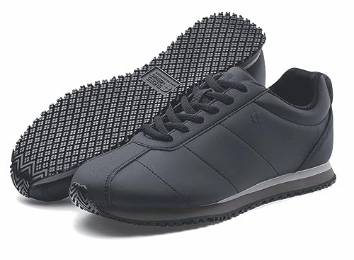 Shoes for Crews Avery, Women's Slip Resistant Work Shoes, Water Resistant, Black2