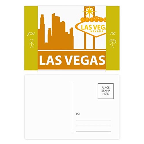 Cartes postales Las Vegas Nevada lot de 20 pour remerciement souvenir
