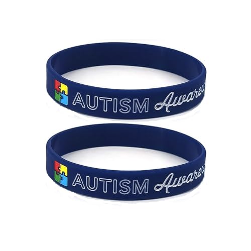 JOYID Blood THINNER Diabetic Type 1/2 Rubber Medical Alert ID Emergency Bracelet Warning Wristband Bracelets (Autism)