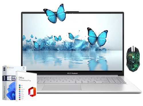 ASUS Vivobook 15 GO �m�[�g�p�\�R���A15.6�C���` FHD PC�m�[�g�p�\�R���AAMD Ryzen 5 7520U 4�R�A�A16GB DDR5 RAM�A512GB SSD? �����[�d? 180°���C�t���b�g�A�E�F�u�J�����V�[���h�AWin