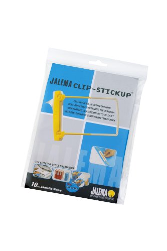 Preisvergleich Produktbild Jalema 5715600 Clip Stickup selbstklebend, 10er Packung, gelb