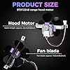 97012248 Range Hood Fan Motor Replacement Part - Replacement for Broan Replacement for Kenmore Range Hood - Replaces 99080492 S97012248 ER97012248 AP4527731 99080363 97005161 97011218 97015415