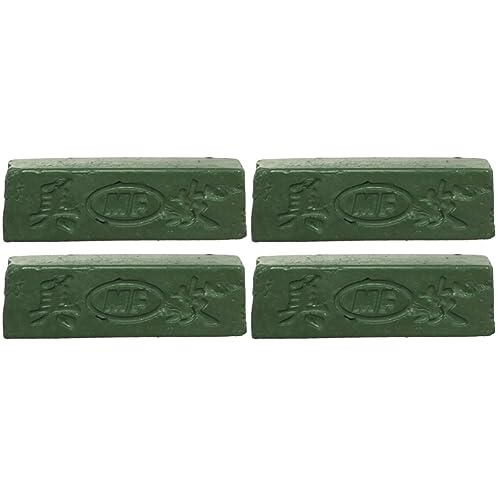 4 St Glaspolermassa Polermassa Slipmassa Slipmassa Polermassa Kit Polervax Polervax För Slipande Skärmassa Vax Polerpasta