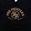 Rock Off officially licensed products Foo Fighters Arched Stars T Shirt XL Black #1