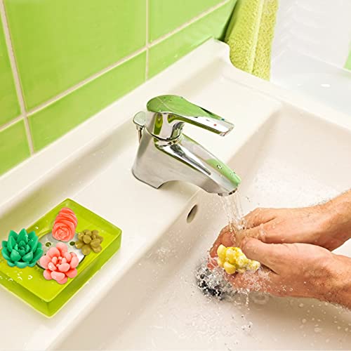 Palksky 8 Pcs Succulent Molds Silicone Candle Molds 3D Flower Epoxy Resin Casting Molds Cactus Clay Molds Christmas Molds For Diy Making Wax Melt Molds Candle Soap Cake Decoration Chocolate Ice Lolly #TOP5