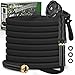 Itsonestep Garden Hose 100ft, 3/4GHT Non-Expanding Water Hose Lightweight, Flexible Garden Hose with 10 Function Nozzle, Kink-Free, Sturdy, High-Pressure, Abrasion Resistant Hoses for Yard, Garden