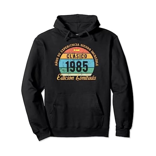 Clásico Nacido En 1985 Vintage 38 Cumpleaños Puesta De Sol Sudadera con Capucha