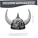Viking Helmet Medieval Horned Halloween Viking Helmet Berserker Soldier Warrior Viking Hat Plastic Sallet Adult Halloween Costumes for Battle Play Halloween Cosplay Viking Costume Medieval Helmet Vik