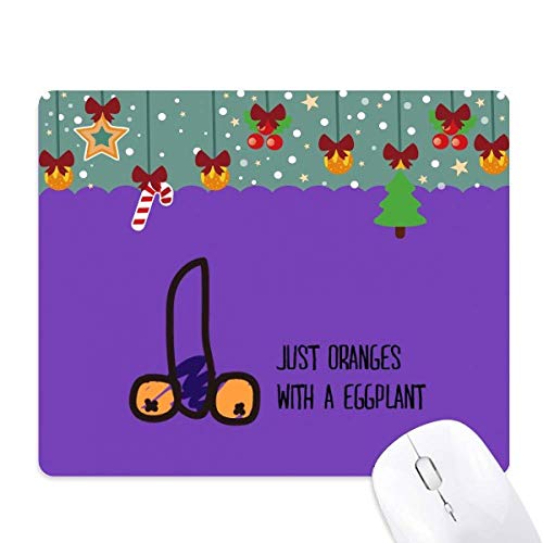 Tapis de jeu de bureau Just Oranges antidérapant pour protéger votre espace