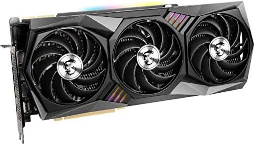 MSI GeForce RTX 3090 GAMING X TRIO 24G Gaming Graphics Card - 24GB GDDR6X, 1785 MHz, PCI Express Gen 4, 384-bit, 3x DP v 1.4a, HDMI 2.1