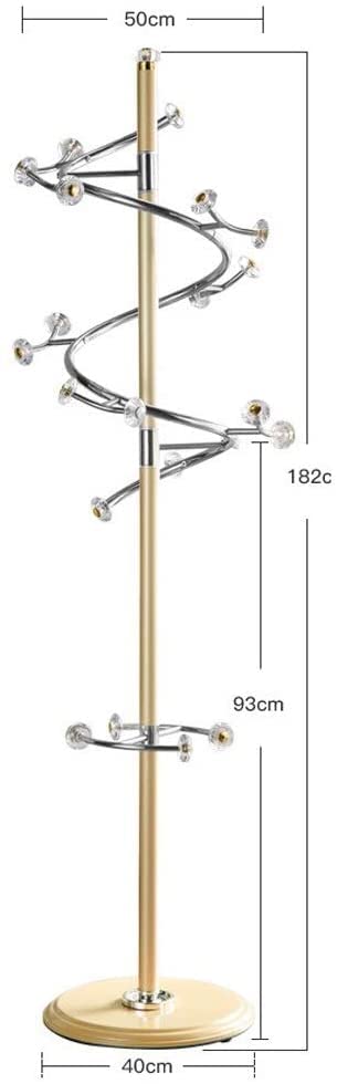 Amazon｜コートハンガー コート掛け 360°メタル回転コートラックダブル