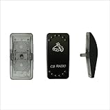 Apollointech Removable Rocker Switch Cover with Label 