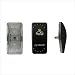 Apollointech Removable Rocker Switch Cover with Label " CB Radio " Fits most of Popular Rocker Switch