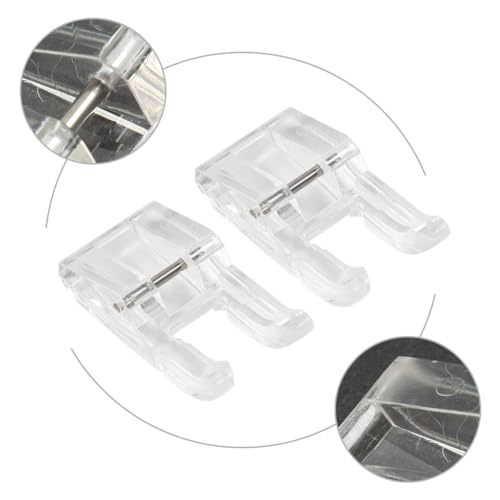Pie Prensatela Abierto Transparente para Máquina de Coser miniatura 6