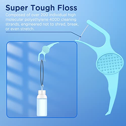 Frehut Dental Floss Picks For Braces, Orthodontic Flossers For Braces, Unflavored, 75 Count (Pack Of 1) #TOP4