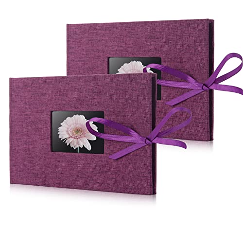 2 Pack Small Photo Album 4x6, Picture Album, Picture Book, Mini Brag Book