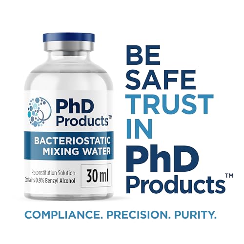 Miniatura 5 de Phd Products Diluyente Bacteriostático - 30 Ml - Solución Reconstitucional Ultra Limpia